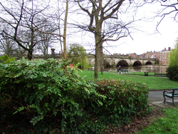 Shrewsbury, Abbey Gardens, Shropshire